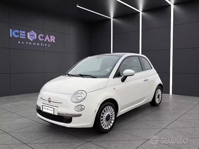 Usata Fiat 500 Lounge 69 CV (50 kW) 2009 Bianco Cabrio