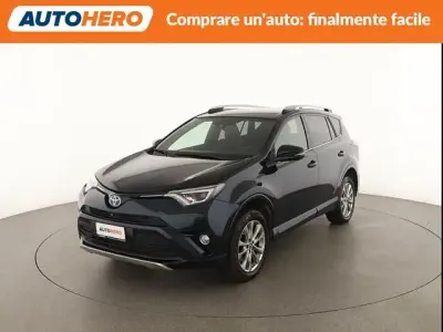 Usata Toyota RAV4 Hybrid 197 CV (144 kW) 2016 Blu SUV