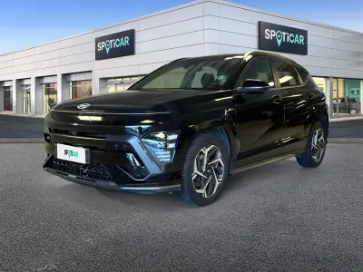 Brugt Hyundai Kona N Line 120 HK (88 kW) 2023 Sort SUV