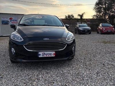 Begagnad Ford Fiesta Vignale 86 HK (63 kW) 2018 Svart Halvkombi