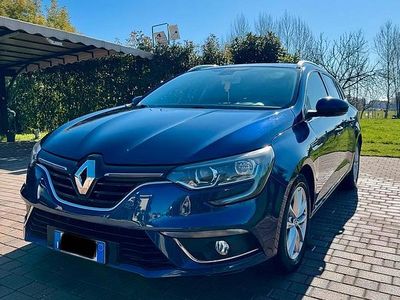 Usata Renault Mégane GrandTour 110 CV (80 kW) 2018 Blu Station wagon