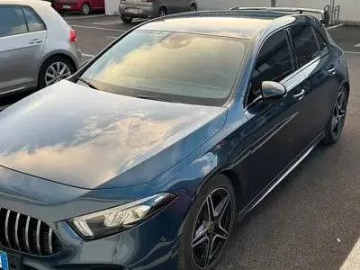 Usata Mercedes A200 AMG 150 CV (110 kW) 2020 Blu Berlina