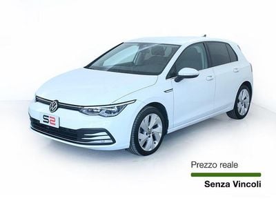 Usata VW Golf VII Style 150 CV (110 kW) 2020 Bianco Berlina