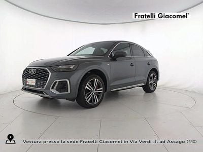 Usata Audi Q5 Sportback S-line plus 299 CV (219 kW) 2023 Grigio daytona perlato SUV