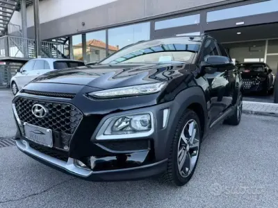 Usata Hyundai Kona Style 120 CV (88 kW) 2018 Nero SUV
