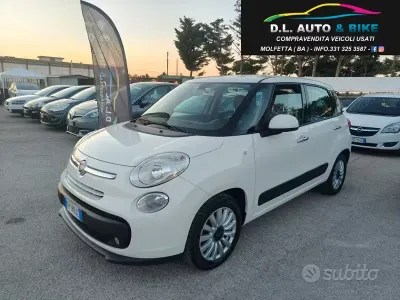 Usata Fiat 500L Pop Star 95 CV (69 kW) 2017 Bianco Monovolume