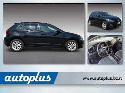 Usata VW Polo 95 CV (69 kW) 2018 Nero Utilitaria