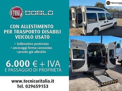 Usata Fiat Doblò 85 CV (62 kW) 2010 Bianco Monovolume