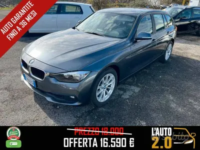 Usata BMW 320 Advantage 190 CV (139 kW) 2016 Grigio Station wagon