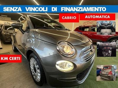 Usata Fiat 500C 69 CV (50 kW) 2019 Grigio Cabrio