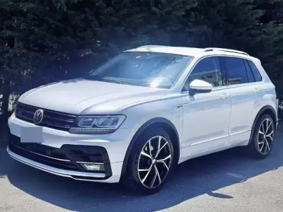 Usata VW Tiguan R-line 240 CV (176 kW) 2018 Bianco SUV