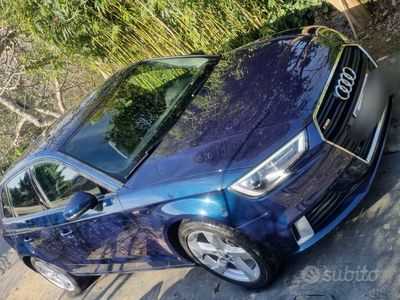 Usata Audi A3 Ambiente 120 CV (88 kW) 2018 Blu Berlina