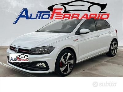 Usata VW Polo GTI 191 CV (140 kW) 2019 Bianco Berlina