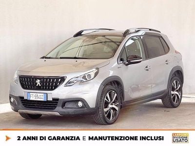 Usata Peugeot 2008 GT-line 110 CV (80 kW) 2018 Argento SUV