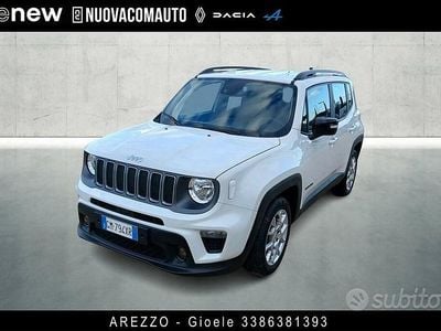 Usata Jeep Renegade Limited 131 CV (96 kW) 2023 Bianco SUV