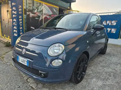 Usata Fiat 500 Sport 85 CV (62 kW) 2015 Blu Utilitaria