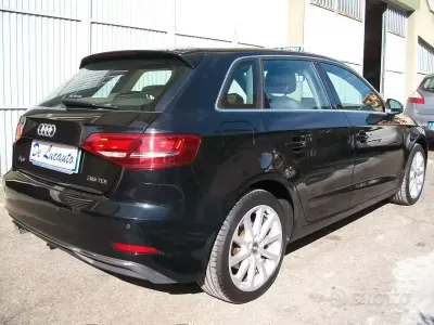 Brugt Audi A3 Design 150 HK (110 kW) 2018 Sort Sedan