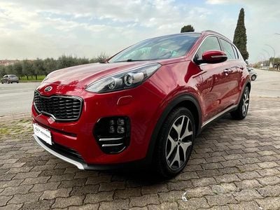 Usata Kia Sportage GT-Line 185 CV (136 kW) 2017 Rosso SUV