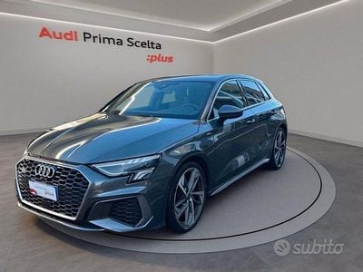 Usata Audi A3 S-Line 200 CV (147 kW) 2023 Grigio Berlina