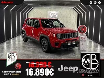 Begagnad Jeep Renegade Limited 130 HK (95 kW) 2022 Röd SUV