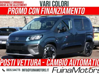 Nuova Fiat Doblò La Prima 131 CV (96 kW) 2026 Blu Monovolume