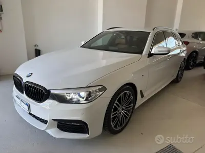 Usata BMW 520 M Sport 190 CV (139 kW) 2019 Bianco Station wagon