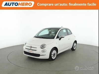 Usata Fiat 500 Lounge 70 CV (51 kW) 2017 Bianco Utilitaria