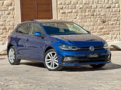 Usata VW Polo R-line 95 CV (69 kW) 2018 Bluazzurro Utilitaria