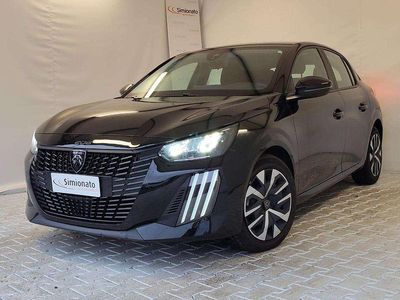 Usata Peugeot 208 Active 101 CV (74 kW) 2024 Nero Utilitaria