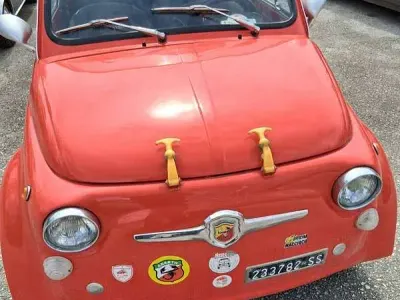 Usata Fiat 500 Abarth 69 CV (50 kW) 1972 Rosso Utilitaria