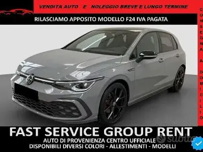 Usata VW Golf VIII GTD 200 CV (147 kW) 2023 Grigio Berlina