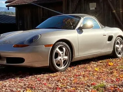 Usata Porsche Boxster 204 CV (150 kW) 1999 Grigio Cabrio