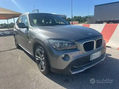 Usata BMW X1 177 CV (130 kW) 2010 Grigio SUV