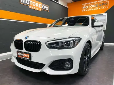 Usata BMW 118 Shadowline 136 CV (100 kW) 2018 Bianco Utilitaria