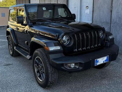 Occasion Jeep Wrangler Sahara 272 PK (200 kW) 2021 Zwart SUV