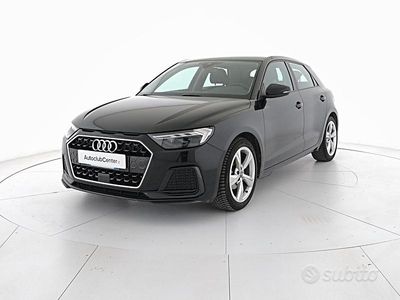 Usata Audi A1 Sportback Advanced Plus 116 CV (85 kW) 2019 Nero Utilitaria