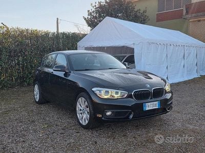 Usata BMW 118 150 CV (110 kW) 2017 Nero Utilitaria