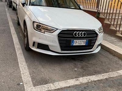 Usata Audi A3 150 CV (110 kW) 2018 Bianco Berlina