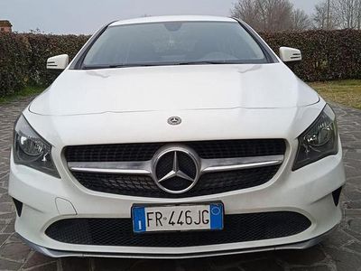 Usata Mercedes CLA200 Shooting Brake 136 CV (100 kW) 2018 Bianco Station wagon