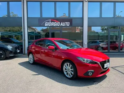 Usata Mazda 3 Exceed 150 CV (110 kW) 2015 Rosso Berlina