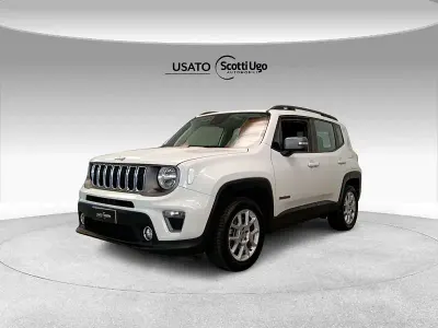 Usata Jeep Renegade Limited 190 CV (139 kW) 2021 Bianco SUV