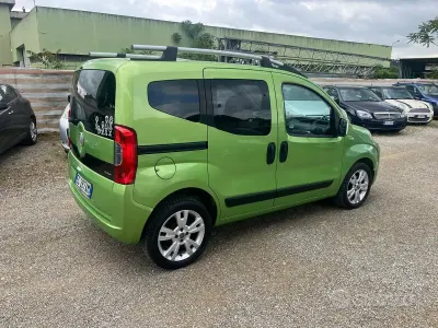 Käytetty Fiat Qubo Dynamic 75 HP (55 kW) 2010 Vihreä Tila-auto