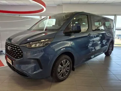 Nieuw Ford Tourneo Custom Titanium 136 PK (100 kW) 2026 Blauw Van