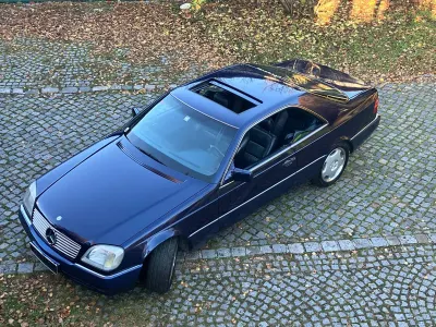 Usata Mercedes S420 279 CV (205 kW) 1996 Blu Coupé