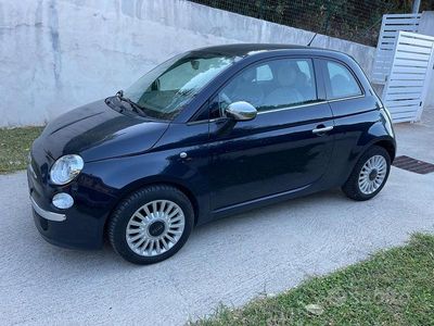 Usata Fiat 500 Lounge 75 CV (55 kW) 2010 Blu Berlina