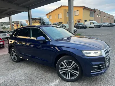 Usata Audi Q5 S-Line 190 CV (139 kW) 2019 Bluazzurro SUV