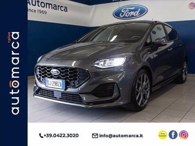Grigio metallizzato Usata 2022 Ford Fiesta ST-Line Utilitaria | 15.490 € (Buon prezzo)