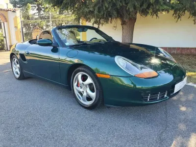 Usata Porsche Boxster 252 CV (185 kW) 2000 Verde Cabrio