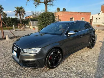 Usata Audi A3 Attraction 110 CV (80 kW) 2014 Grigio Berlina