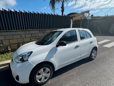 Usata Nissan Micra Visia 80 CV (58 kW) 2013 Bianco Utilitaria